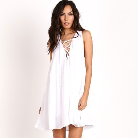 Show Me Your MuMu white dress - Picture 1 of 3